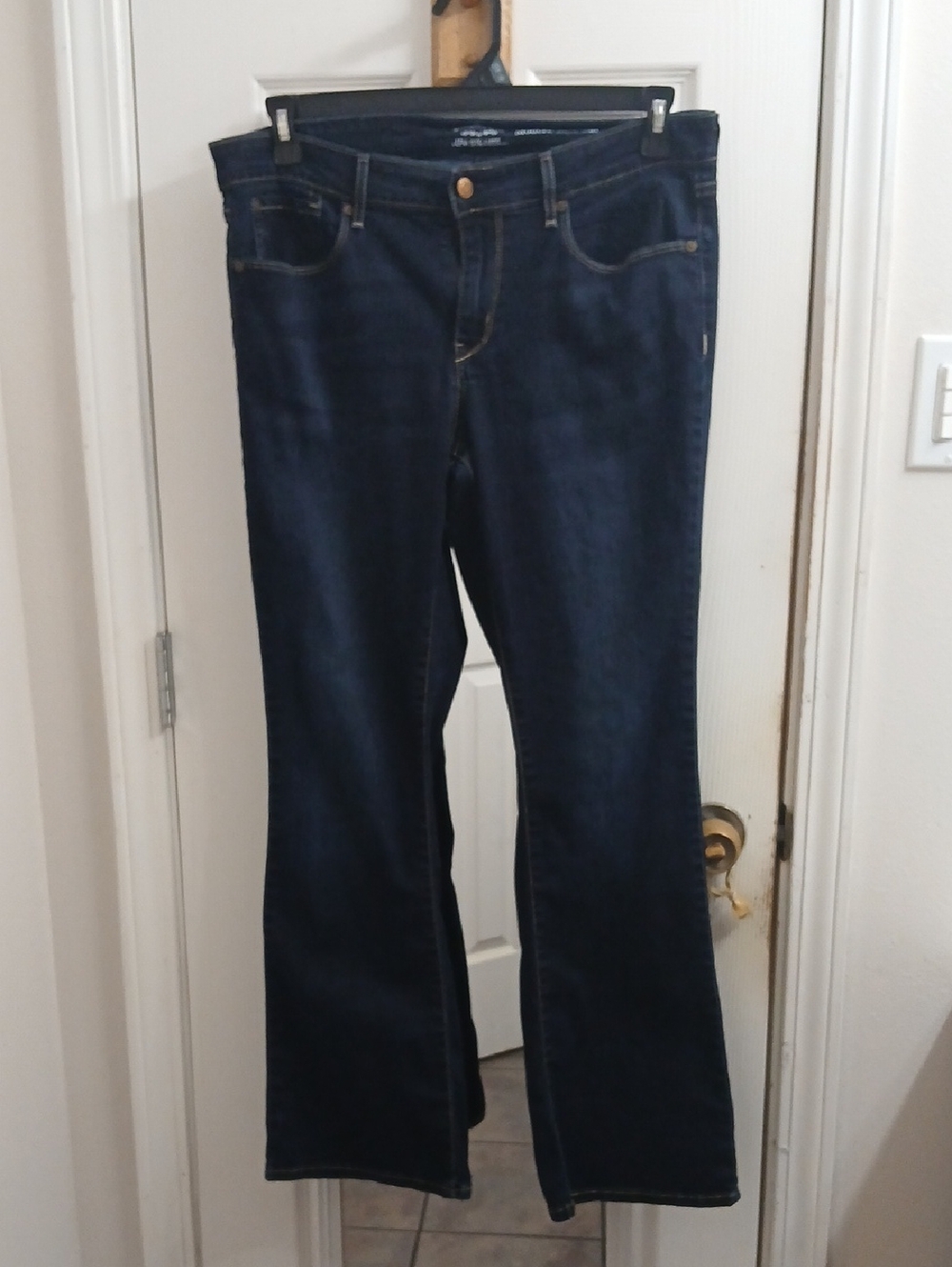 Signature by Levi Strauss Dark Blue Bootcut Jeans Size 14